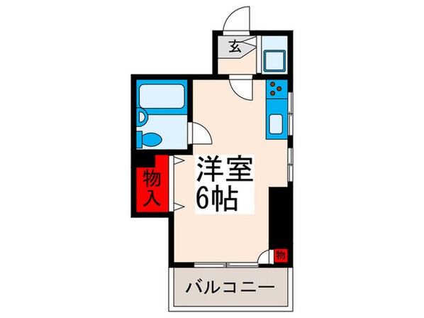 アストラル町屋(1001)の物件間取画像